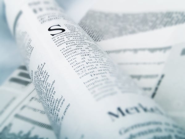 Roll of newspapers